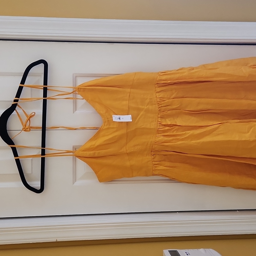 Banana Republic Sun dress size large tall NWT